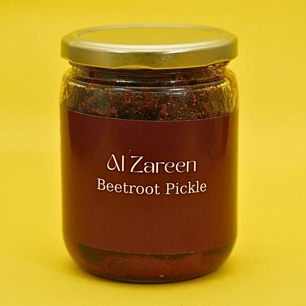 kashmirihoneyalzareen Pure Himalayan Beetroot Pickle.webp