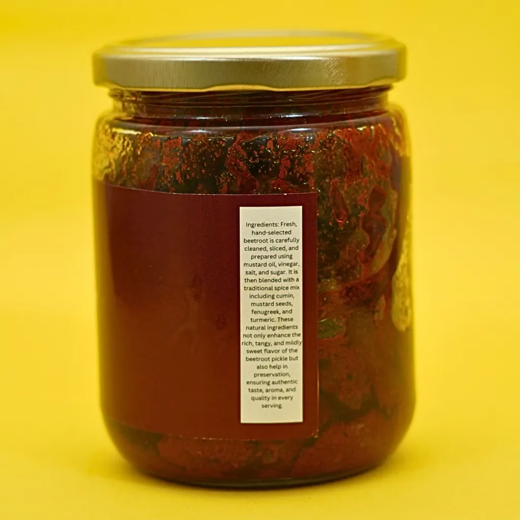kashmirihoneyalzareen Iron-Boost Beetroot Pickle.webp