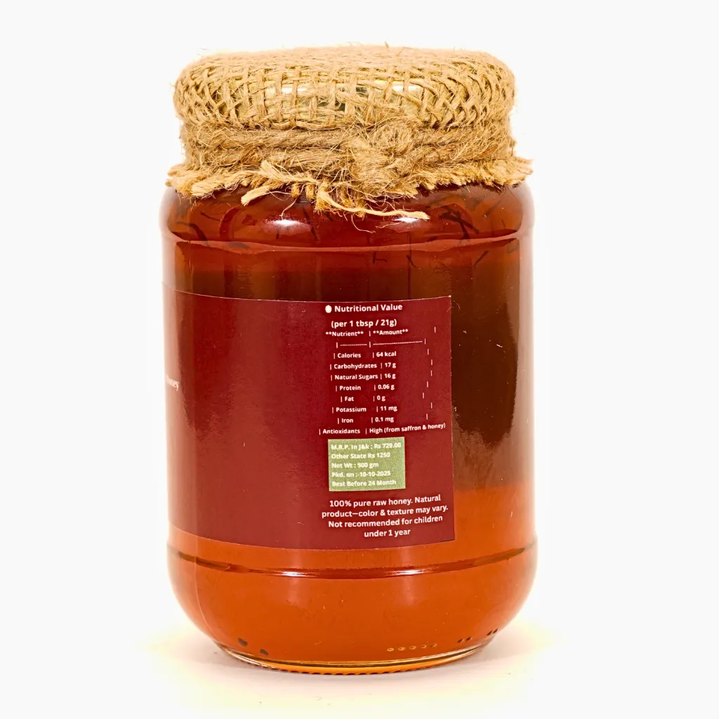 Al Zareen Kashmiri Honey Saffron Gold.webp