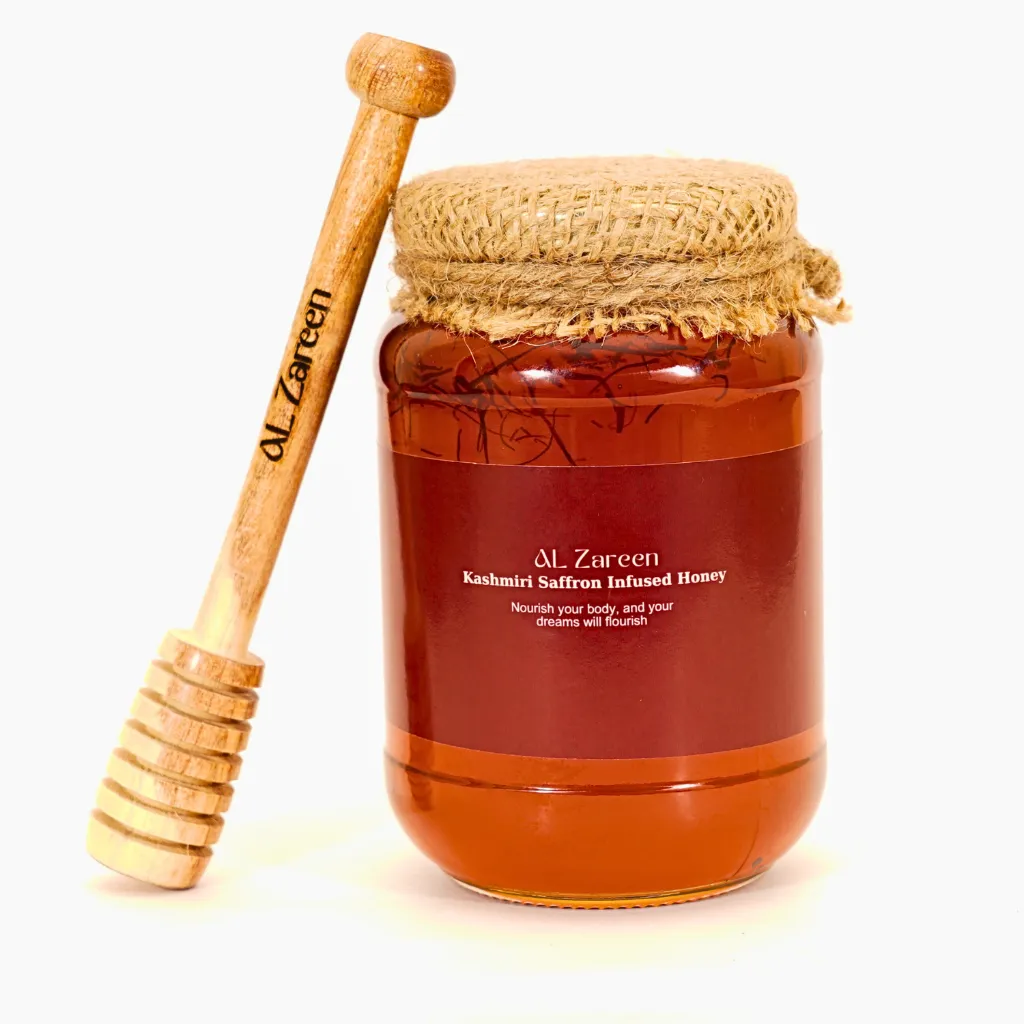 Al Zareen Kashmiri Honey Saffron Reserve.webp