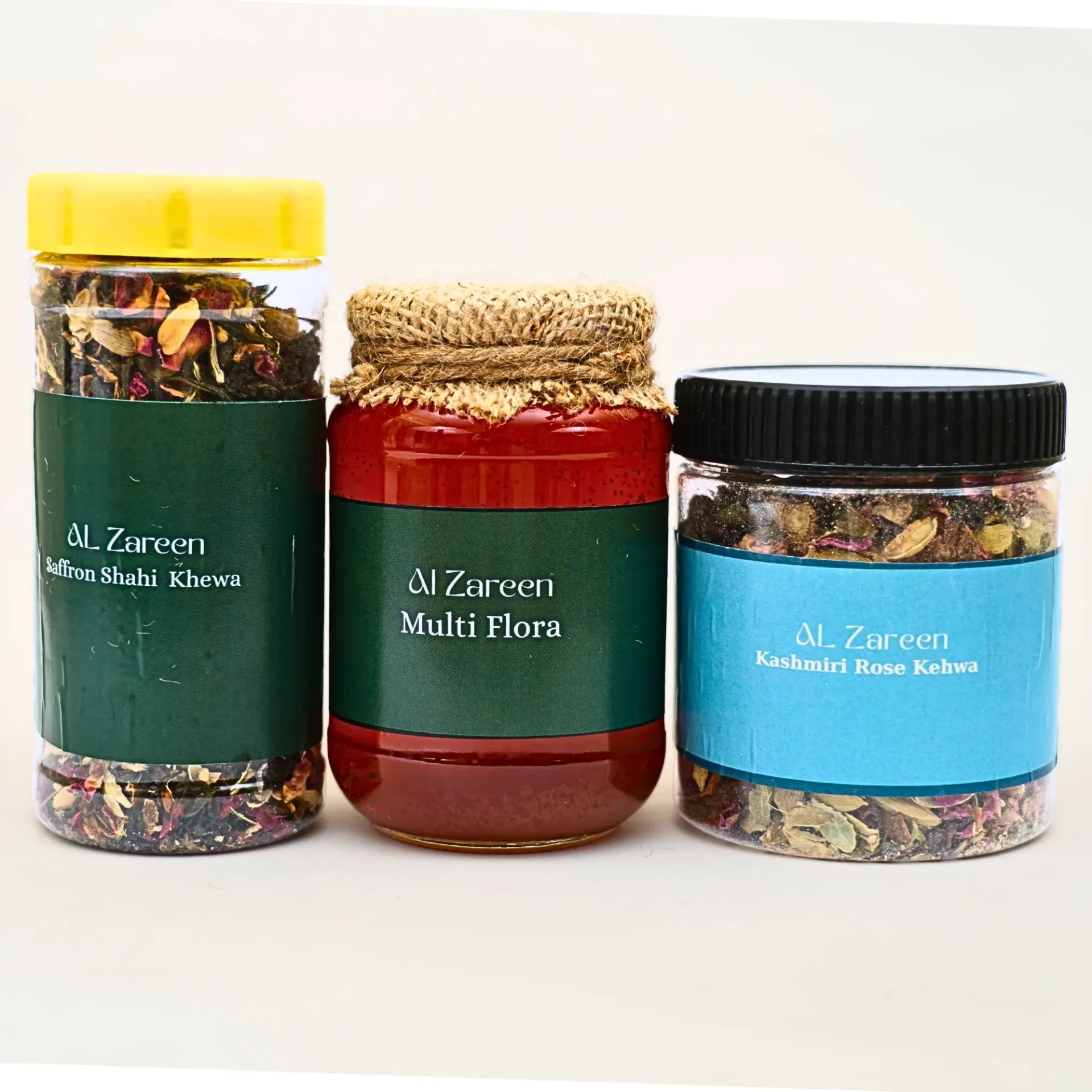 Kashmir Honey, Saffron Kehwa & Rose Kehwa Combo | AL Zareen