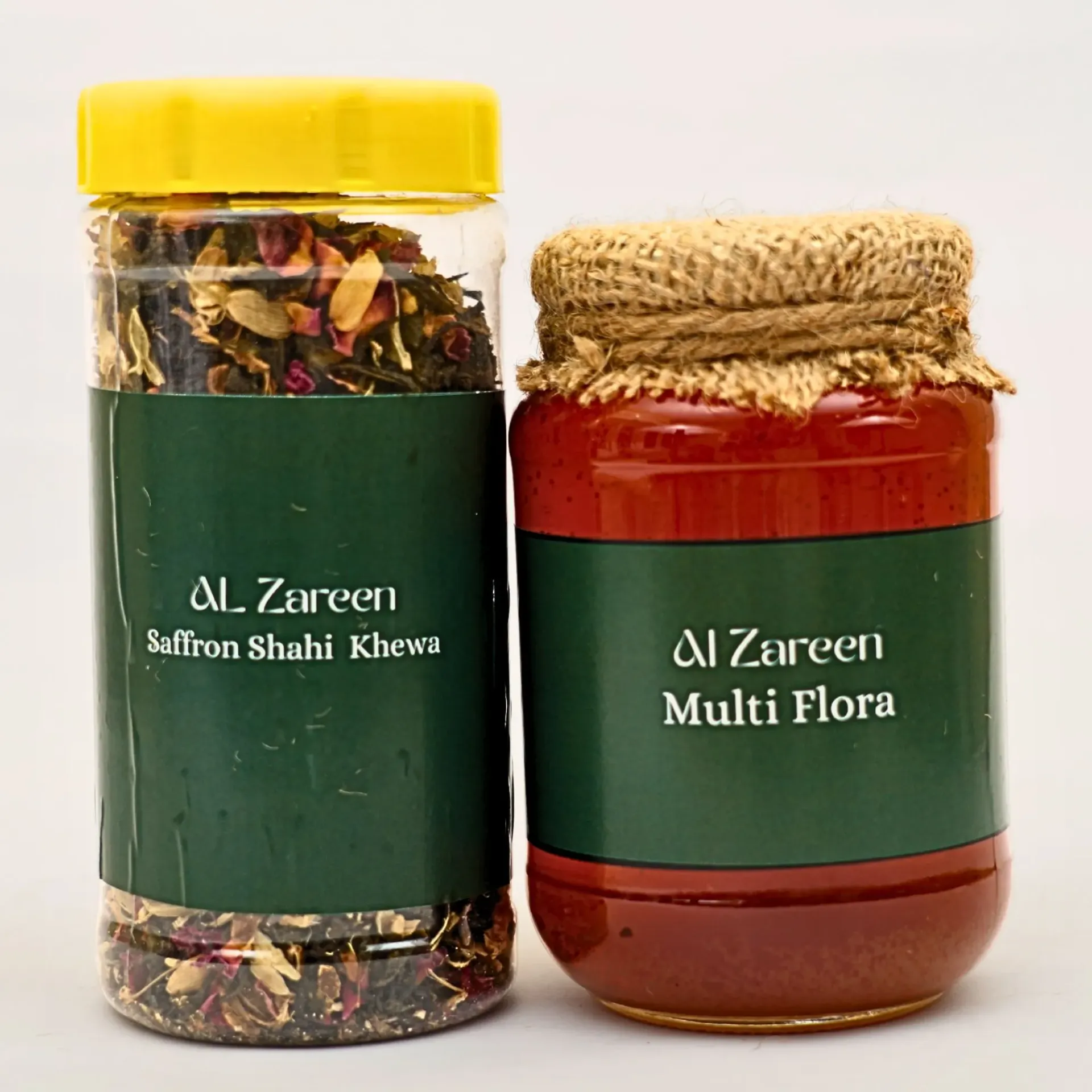 41% OFF kashmirihoneyalzareen Heritage Duo | Multi Flora Honey & Saffron Shahi Kehwa Price: ~~₹850~~ ₹499 | FREE 2026 Delivery 🚚