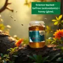 🌿 Pure Kashmiri Honey with Saffron – Wild & Organic Gold