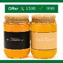 32% OFF | kashmirihoneyalzareen : Pure Solai Honey & Pure Acacia Honey | Offer Price: ₹999 (MRP ₹1500) | Delivery charges apply (Free above ₹999) 🚚