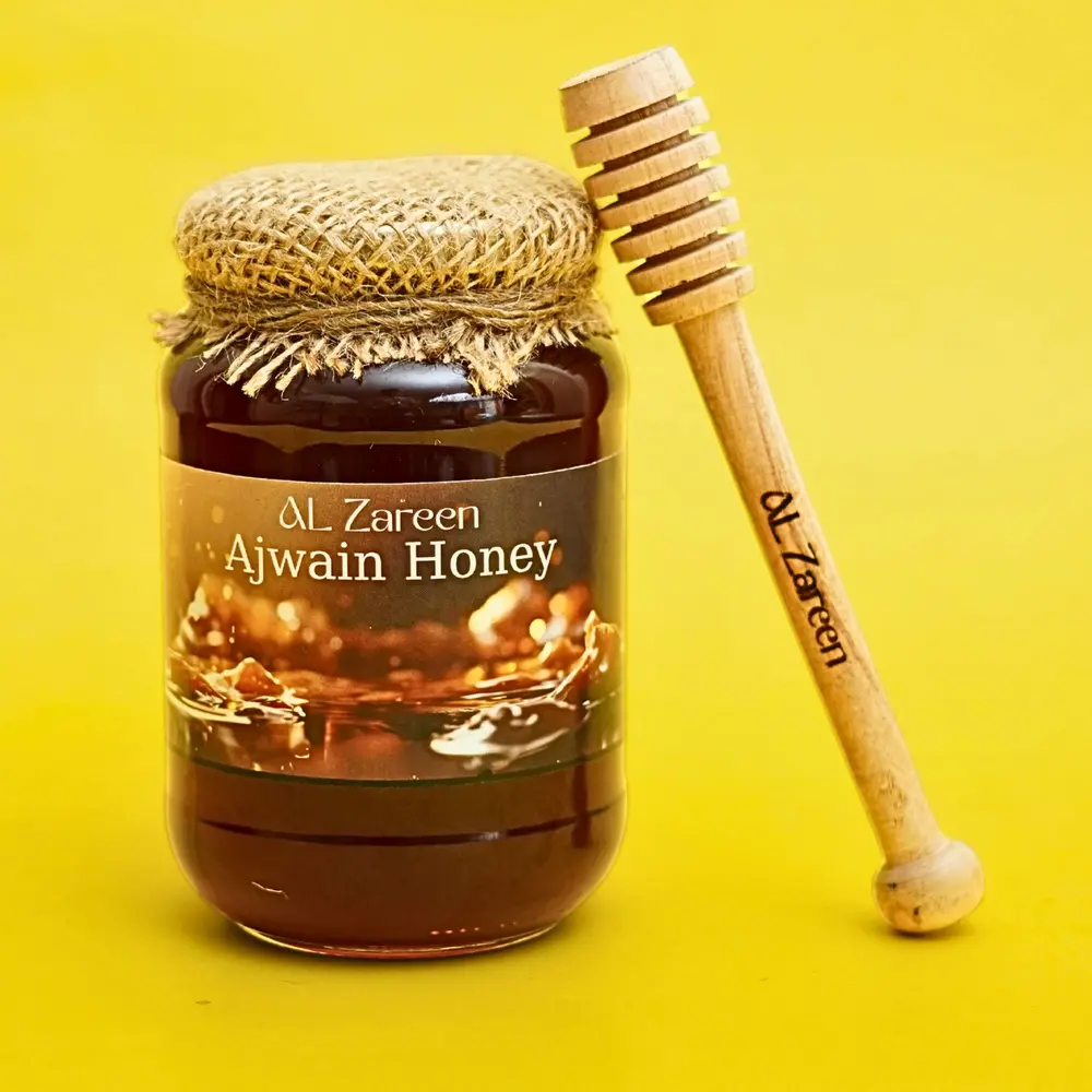 Pure Ajwain Honey – Filtered & Lab-Tested | 500g | AL ZAREEN