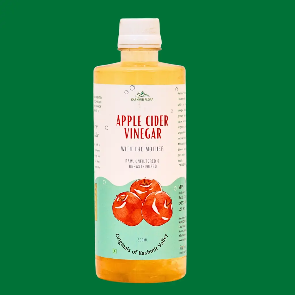 Raw Kashmiri Apple Cider Vinegar | Unfiltered with Mother