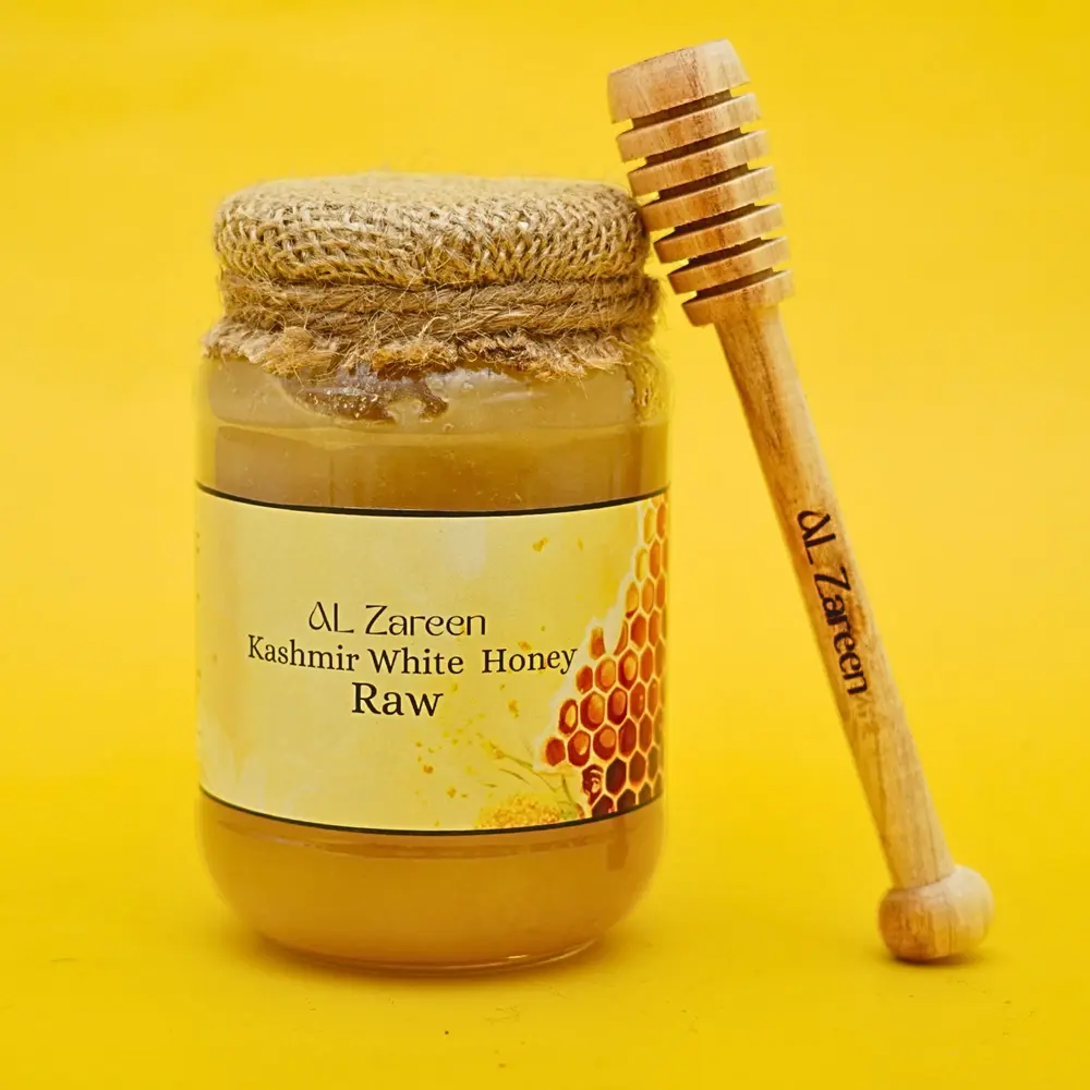 Pure Kashmiri White Honey | Raw & Cold-Processed | Al Zareen Srinagar
