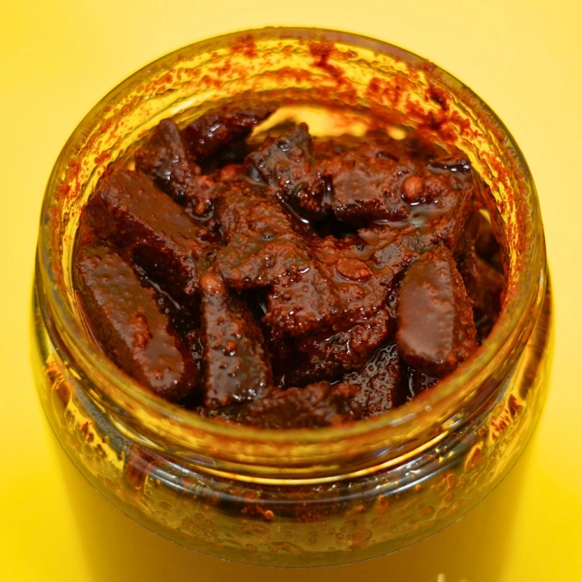 kashmirihoneyalzareen Premium Beetroot Pickle – Handcrafted with Healthy Oil & Himalayan Spices (500g)