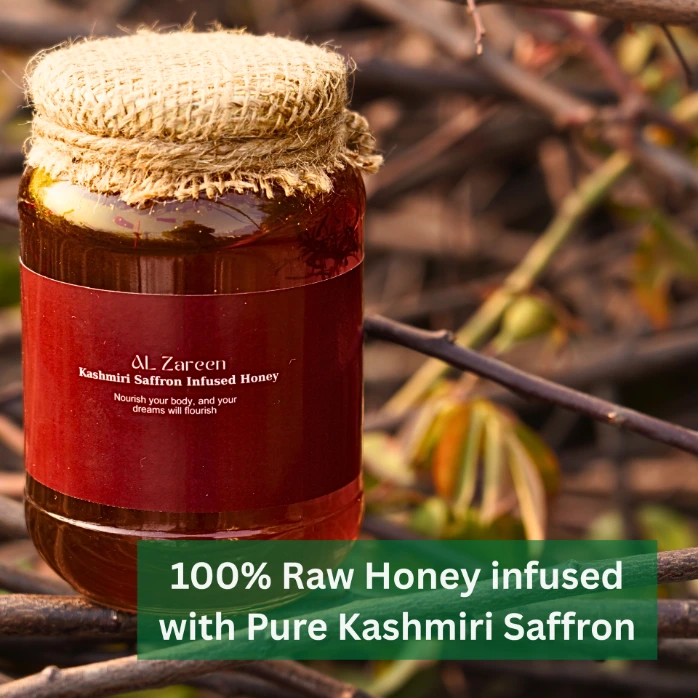 Al Zareen Saffron-Infused Wild Honey