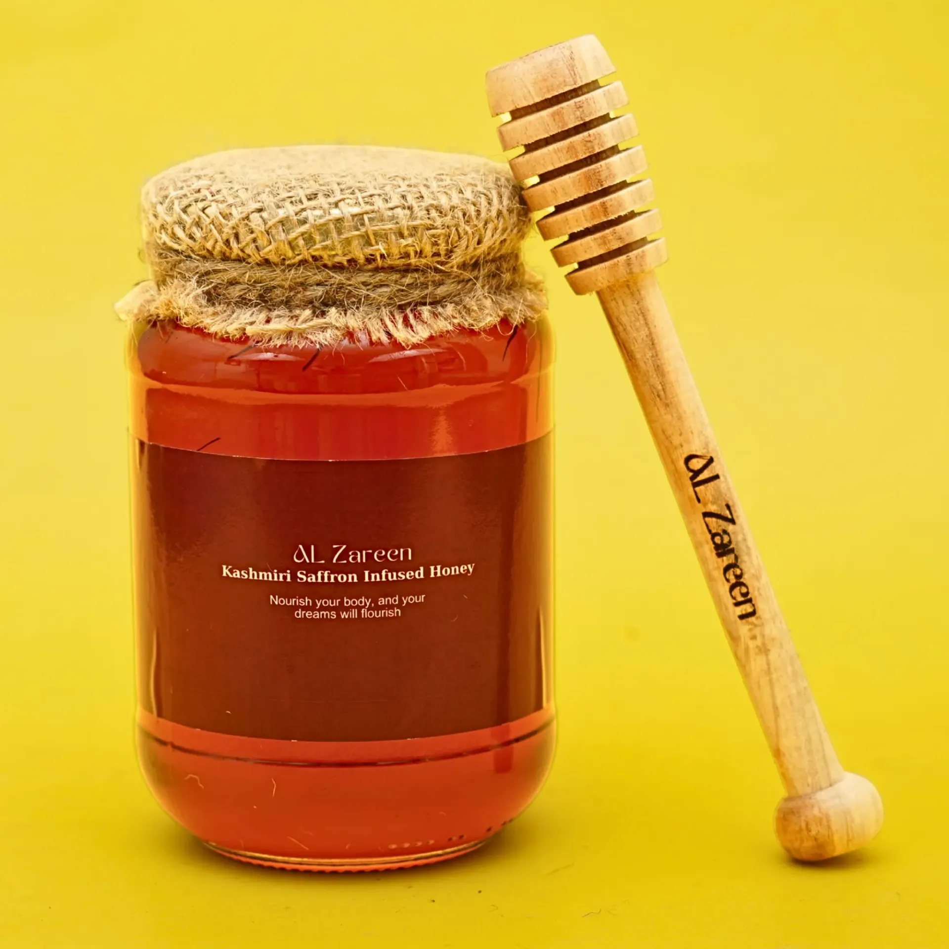 Al Zareen Saffron-Infused Wild Honey