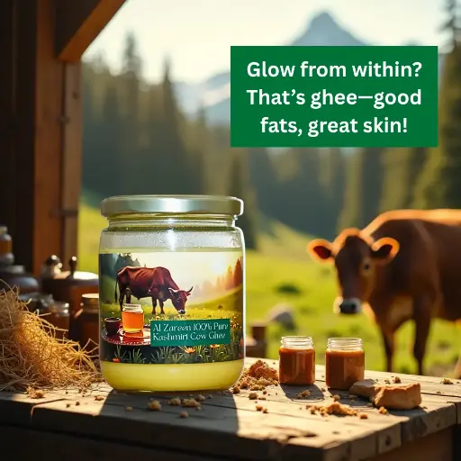Al Zareen Kashmiri Cow A2 Bilona Ghee 350 gm