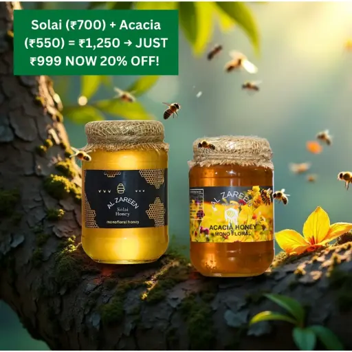 Premium Filtered Honey Combo: Solai + Acacia (20% OFF!)