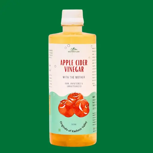 Raw Kashmiri Apple Cider Vinegar | Unfiltered with Mother – Organic Apple Essence I 17% Off 