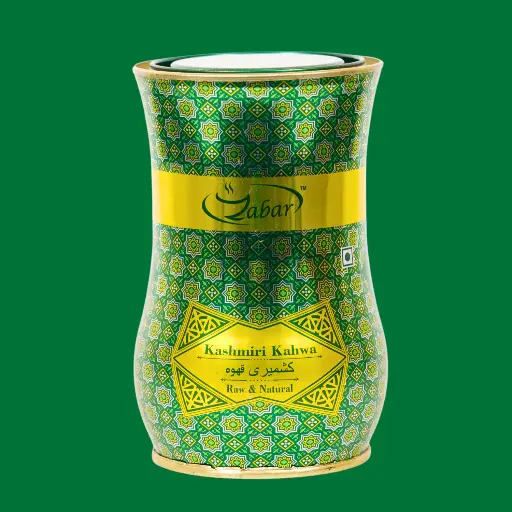 Zabar – Kashmiri Kahwa | 100g Jar of Raw & Natural Wellness