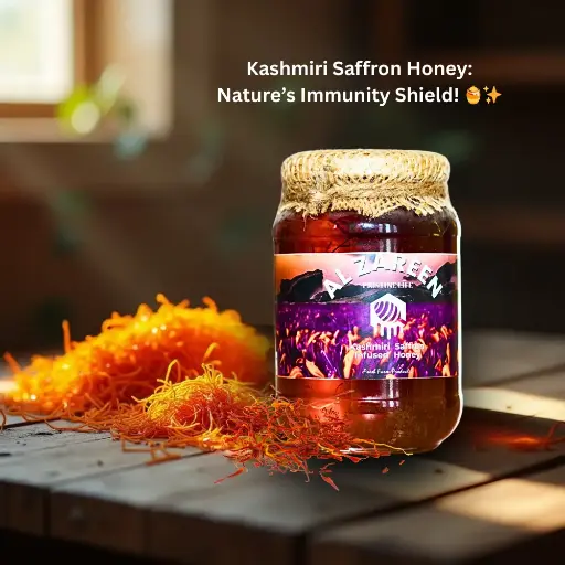 Al Zareen Saffron-Infused Wild Honey